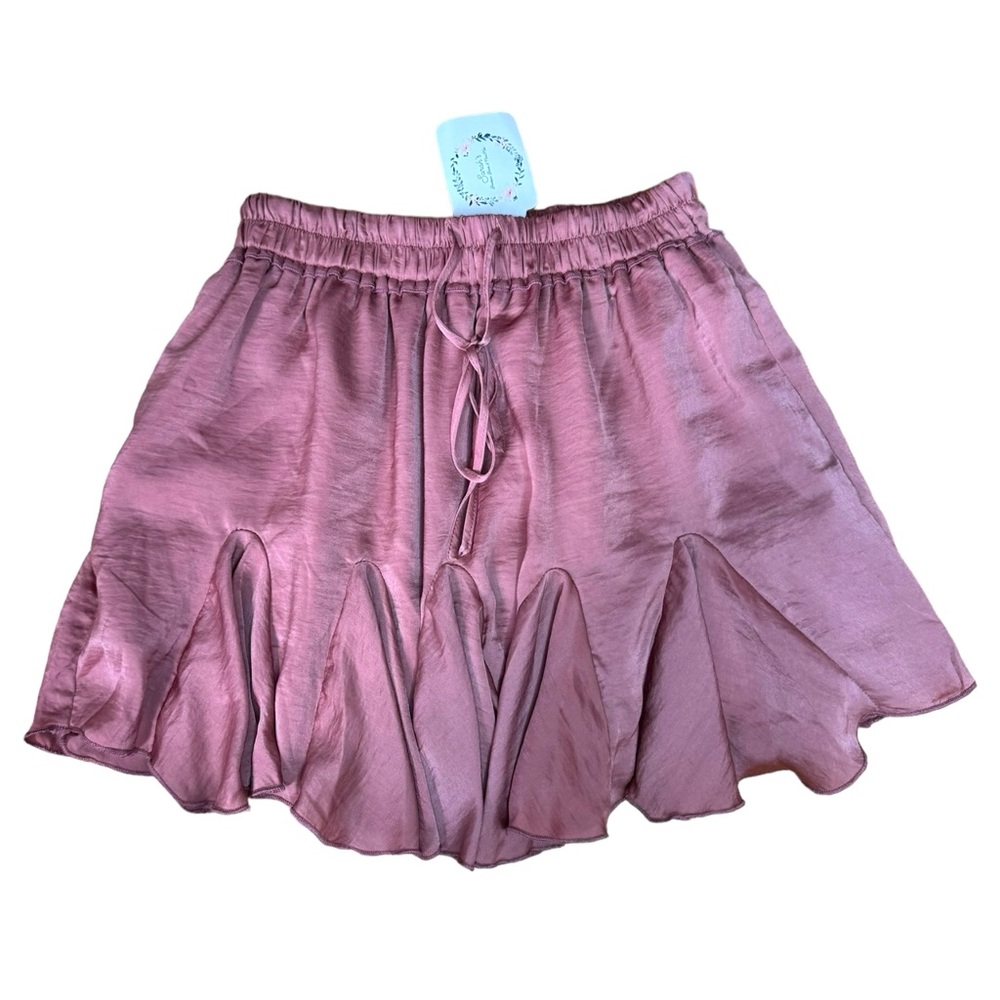 Boutique NWT Women’s Size Small Lavender Ruffled Skirt